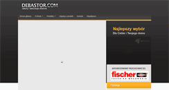 Desktop Screenshot of debastor.com